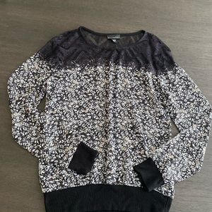 Metaphor women’s sheer blouse